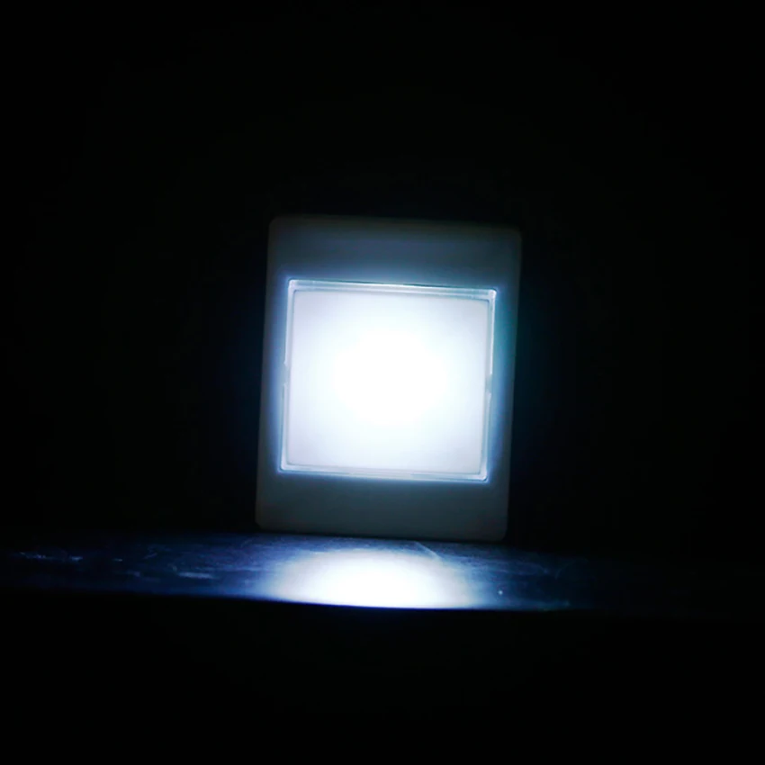 COB LED Mini applique da parete luce notturna, lampada da notte per esterni impermeabile a sospensione, illuminazione per lampade con interruttore per armadio da comodino per la casa