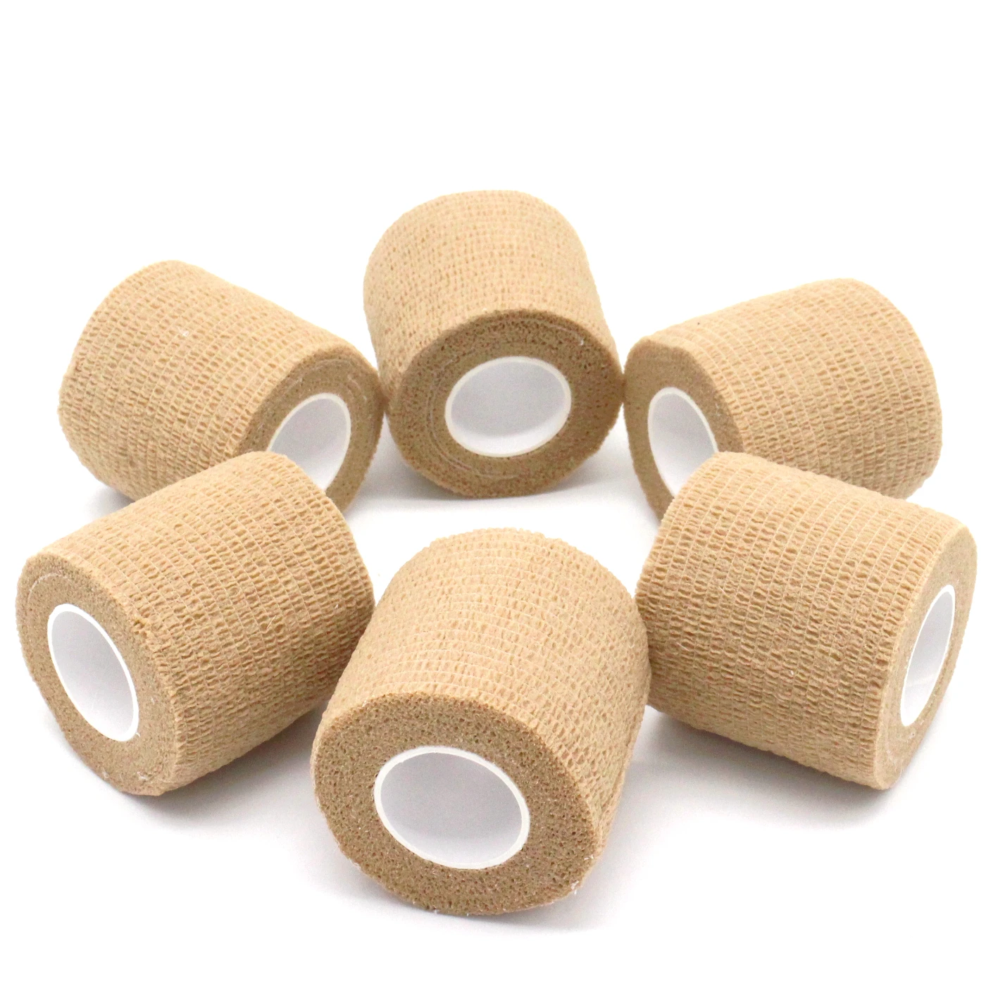 Self Adhesive Bandage Wrap for Pets, Cohesive Bandages for Dogs, Animals, Wrist Healing, Ankle Wrap, 6 Rolls, 5cm