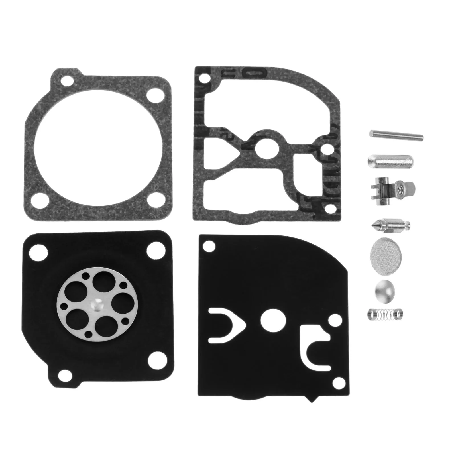 1Set Carburetor Carb Repair Rebuild Kit Fit for Husqvarna 136 137 141 142 ZAMA RB-137 Trimmer Chainsaws Parts