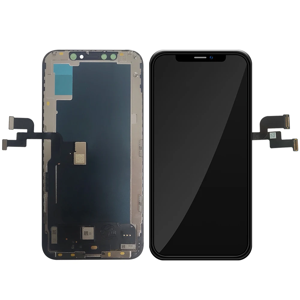 For iPhone X XR XS XS Max Super Incell AMOLED LCD Display Screen 3D Touch Screen Tested Good Repair Parts For Iphone With Tool