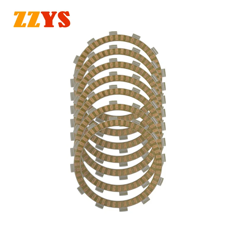 

Motorcycle Clutch Friction Disc Plate Kit For Kawasaki GT550 GT 550 GPX600 GPX600R GPX 600 R ZXR750 ZXR 750 ZZR600 ZZR 600