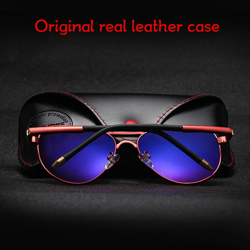 2019 Brand design Sunglasses Men Polarized Fashion Classic metal Pilot Sun Glasses Fishing Driving Goggles Shades For Men/Women