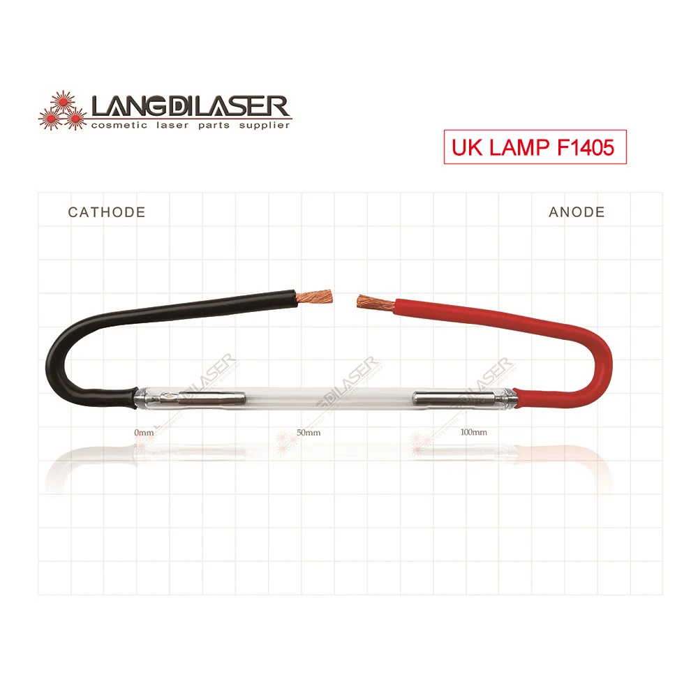 

UK Lamp F1405-xxx / Made In UK First Light Ipl Flash Lamp Size : 7*50*115F / IPL Lamp For Keslaser / Guarantee 1 Million Times