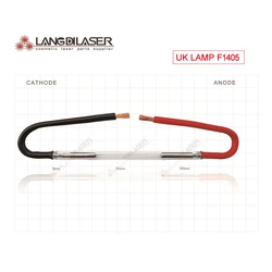 UK Lamp F1405-xxx / Made In UK First Light Ipl Flash Lamp Size : 7*50*115F / IPL Lamp For Keslaser / Guarantee 1 Million Times