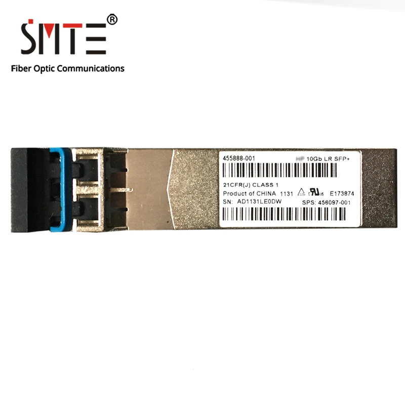 NEW Original 455886-B21 LR SM 455888-001 10G 10km 1310nm SR SFP+ Long Wave Fiber Optical Transceiver BladeSystem