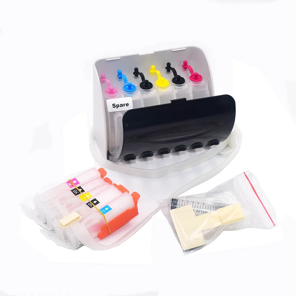 5Colors PGI-150 CLI-151 Bulk Ciss System For Canon PIXMA iP7210 MG5410 MG6310 MX721 MX921 MG7110 MG5510 iP8710 iX6810 Printer