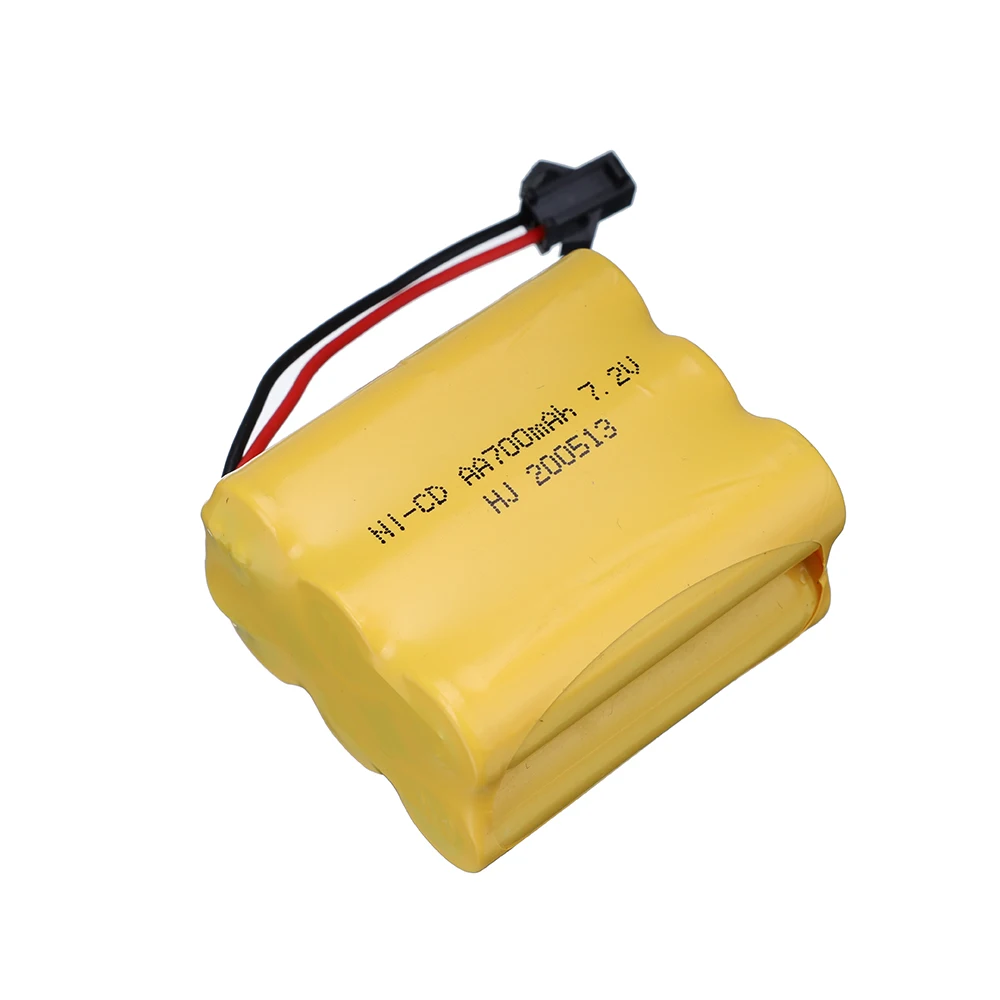 7.2 v bateria do zdalnego sterowania zabawki elektryczne samochód cysterna samochód wyścigowy zdalnie sterowana łódka RC 7.2 V 700mah AA komplet