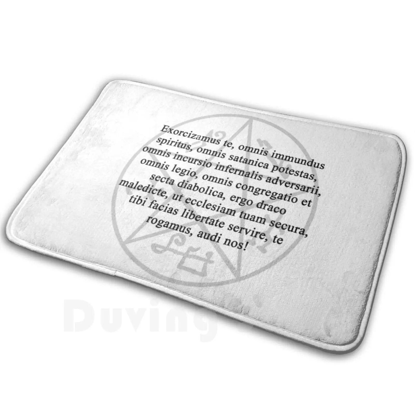 

Экзорцизм Молитва Ковер Коврик Подушка Мягкий Spn Экзорцизм Сверхъестественное Демон Демонтус