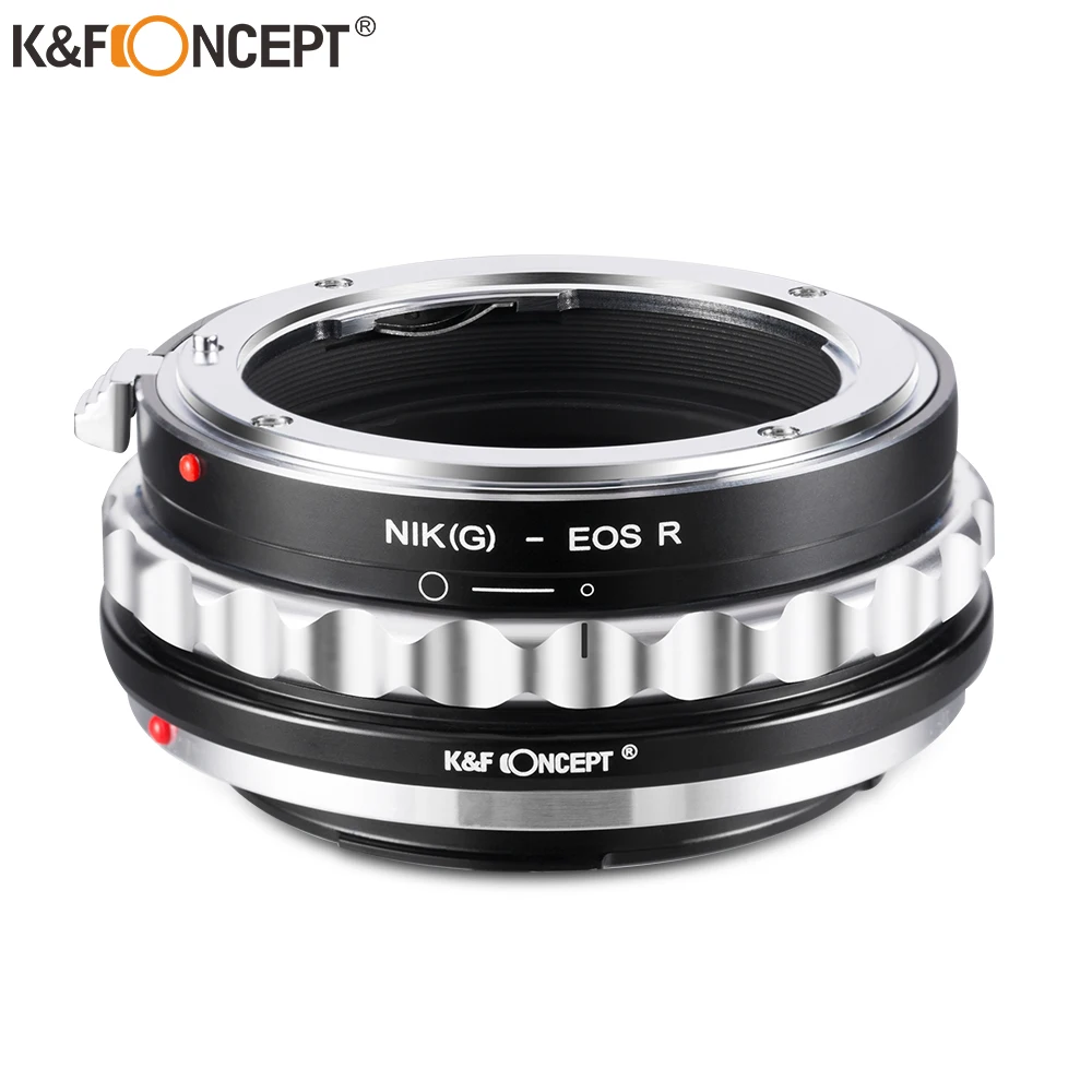 

K&F Concept for Nikon(G) Nik(G) Lens to EOS R Mount Adapter for Nikon(G) Lens to Canon EOS R Camera Body