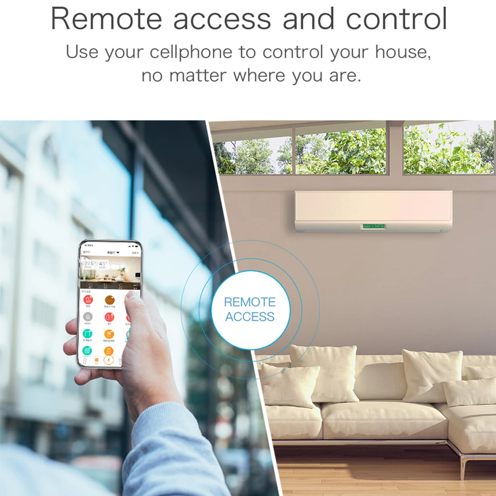 Geeklink Mini Smart Home, Casa Intelligente Universale Remote Controller WIFI + IR Centro di CONTROLLO Per Smart Home, Casa Intelligente lavoro con