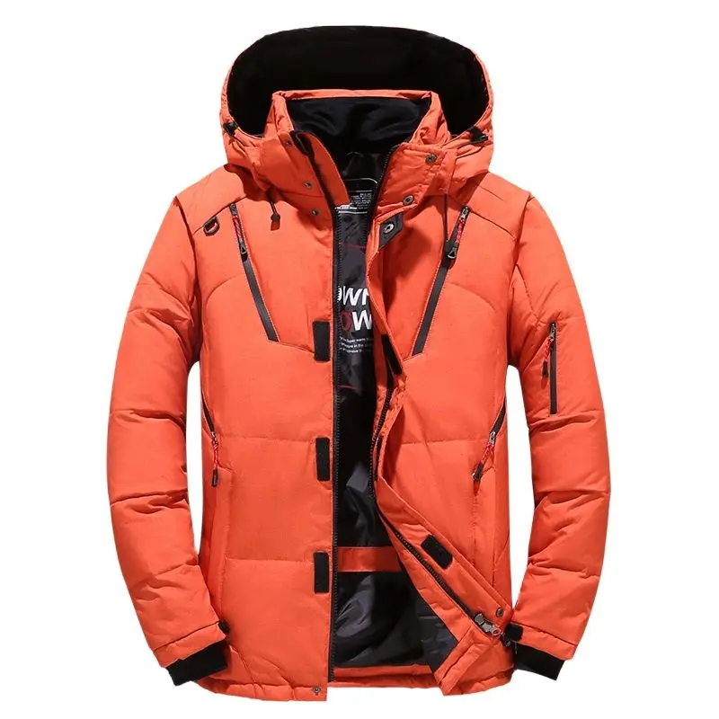 Down Jackets Men Winteroutwear Thick Warm Snow Parka Fashion Warm Parkas Down Coats Casual Man Outdoor High Quality Down Jackets