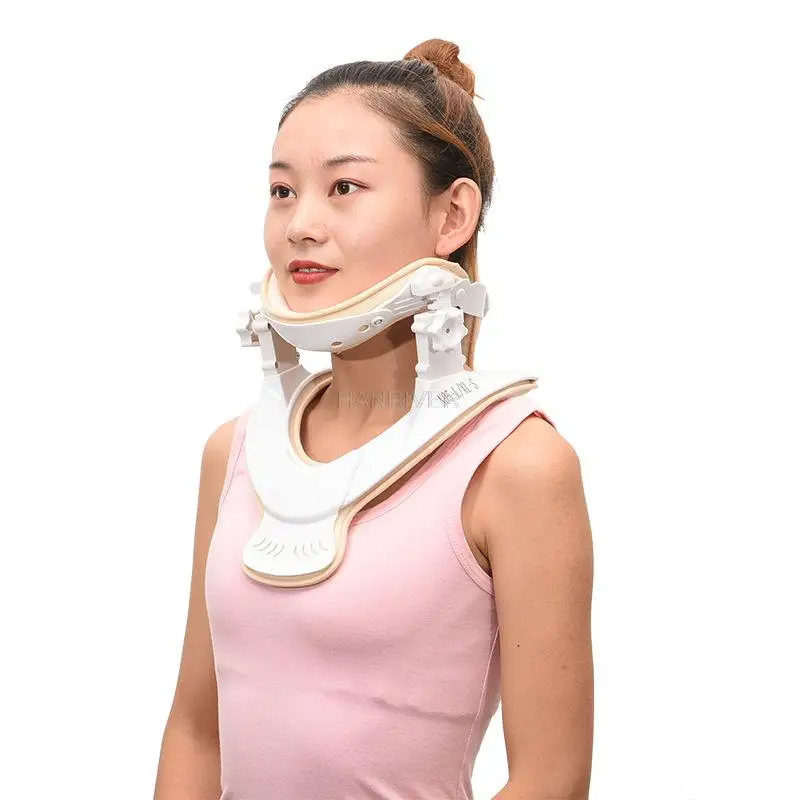 Polymer neck lift neck collar breathable household fixed white neck collar rehabilitation equipment maintenance