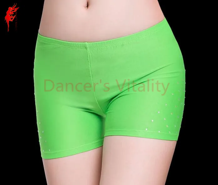 Belly Dance ชุดชั้นในผ้าสำหรับสตรี Belly Dance เสื้อผ้าหิน Belly Dance Leggings สาวเต้นรำชุดชั้นใน