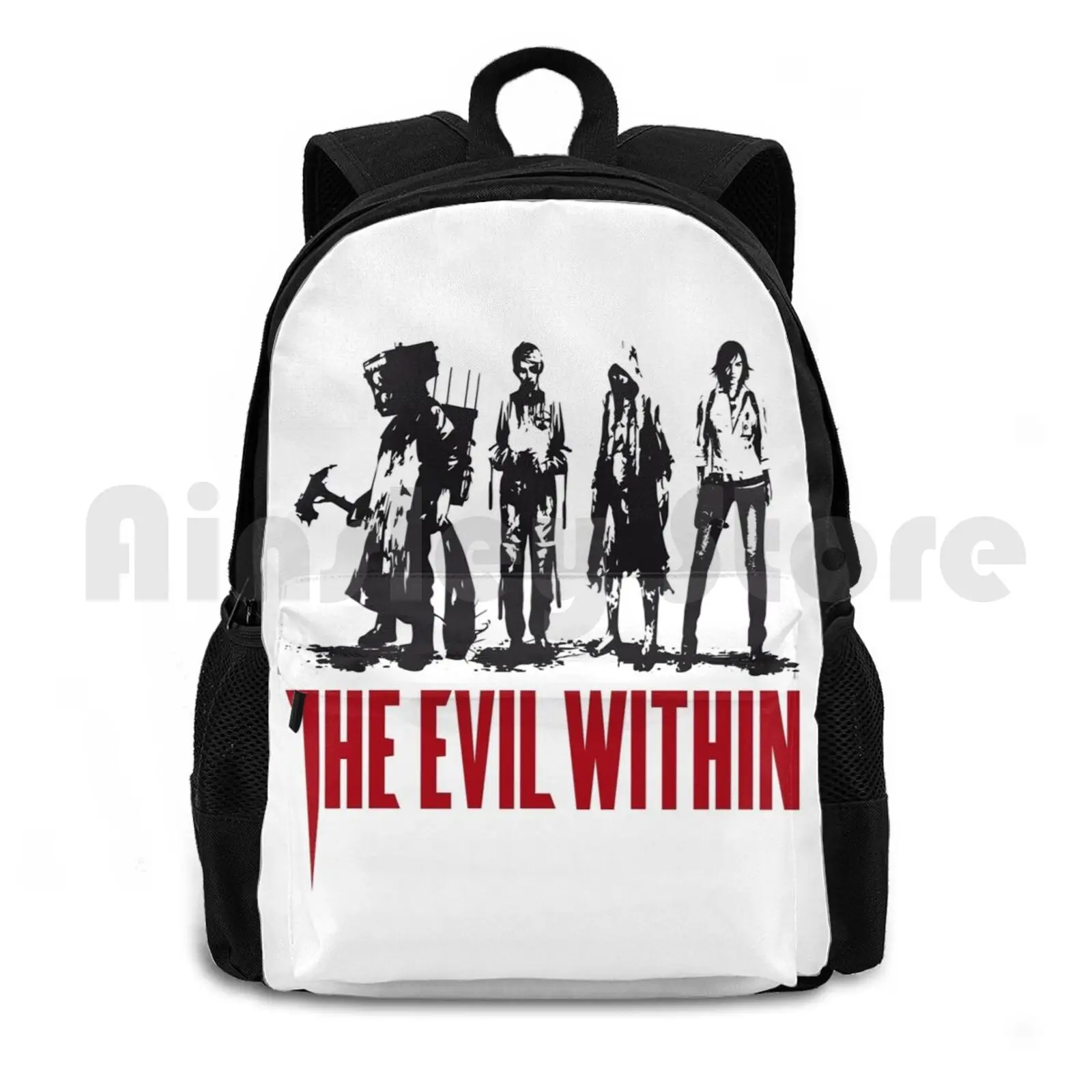 

The Evil Within Outdoor Hiking Backpack Riding Climbing Sports Bag Castellanos Joseph Oda The Evil Within Survival Horror