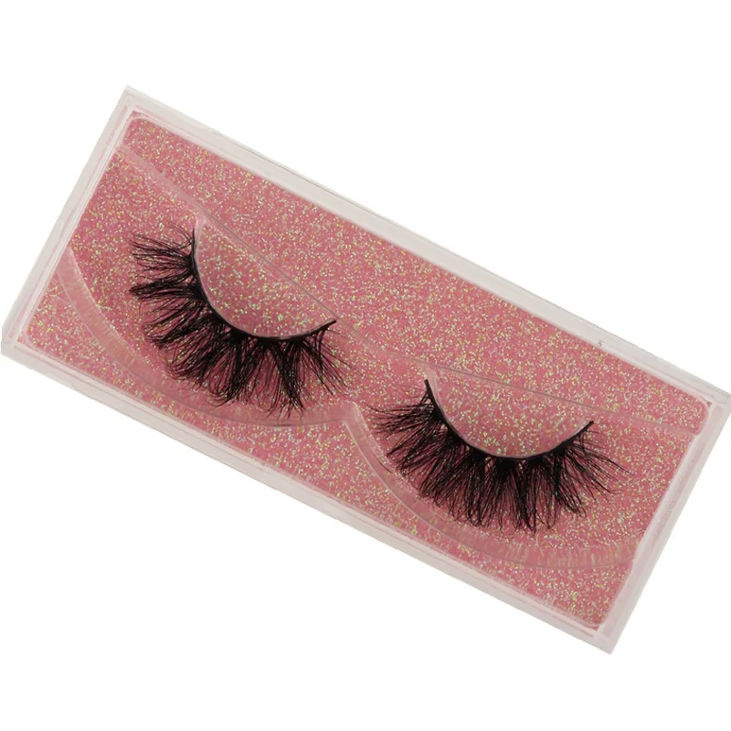 Mink Eyelashes Hand Made Crisscross False Eyelashes Cruelty Free Dramatic 3D Mink Lashes Long Lasting Faux Cils for Makeup E11