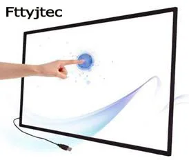 Fttyjtec 60 inch IR touch screen overlay 20 touch points multi Infrared touch screen frame for LCD monitor