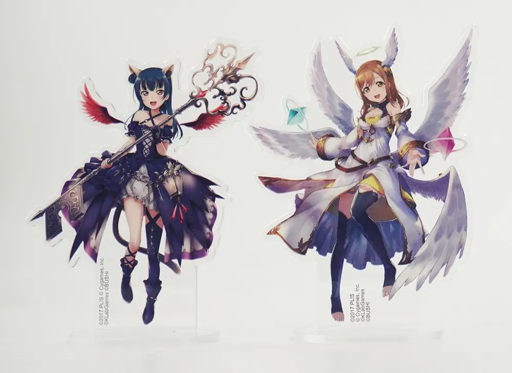 Love Live Lovelive Sunshine Aqours Anime Yoshiko Dia Ruby Riko Kanan Kunikida Hanamaru You Ohara Mari ShadowVerse Acrylic Stand