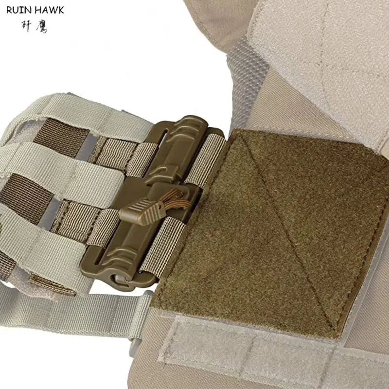 Quân Sự Airsoft Gear Chiến Thuật MOLLE Xóa Nhanh Khóa Bộ Phát Hành Hệ Thống Bộ UBND Xã NCPC 6094 Mỹ Nghệ JPC Áo Vest Bóng Sơn Phụ Kiện