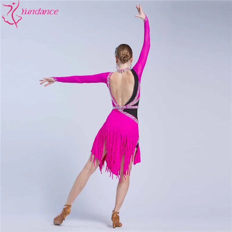 L-17234 Adult rumba cha-cha dance Latin dance dress, female costumes new Latin american dresses for sale