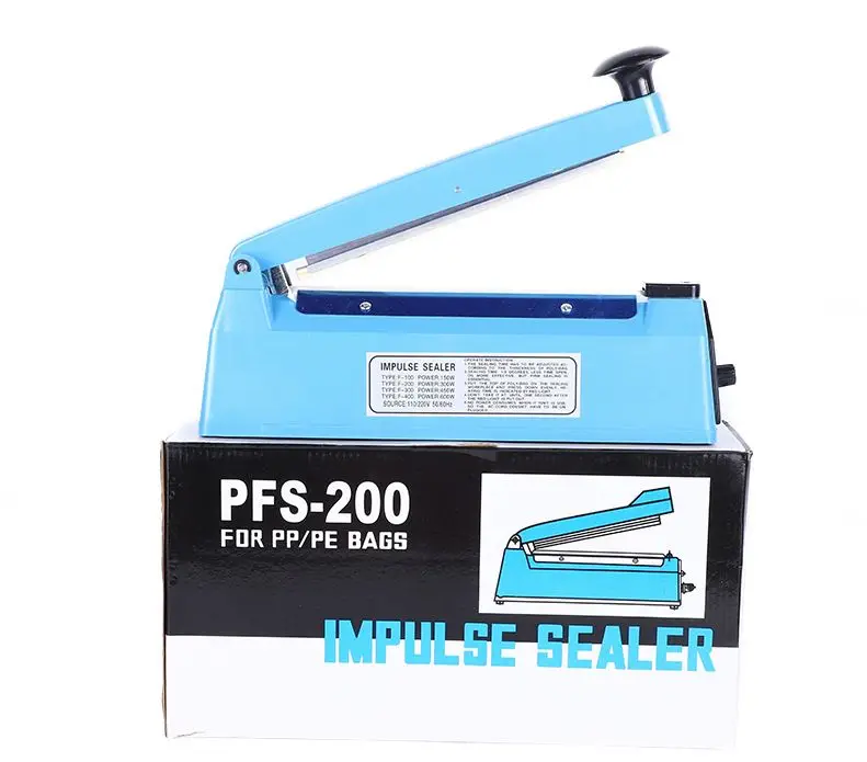 

200 type manual small sealing machine hand pressure type bag sealing machine plastic film sealing machine plastic sealing machin