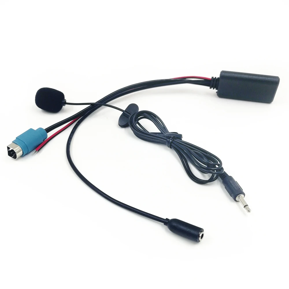 Biurlink do radia Alpine KCE-236B KCE236B 9870 9872 Stereo Bluetooth AUX Adapter audio Urządzenie mikrofonowe