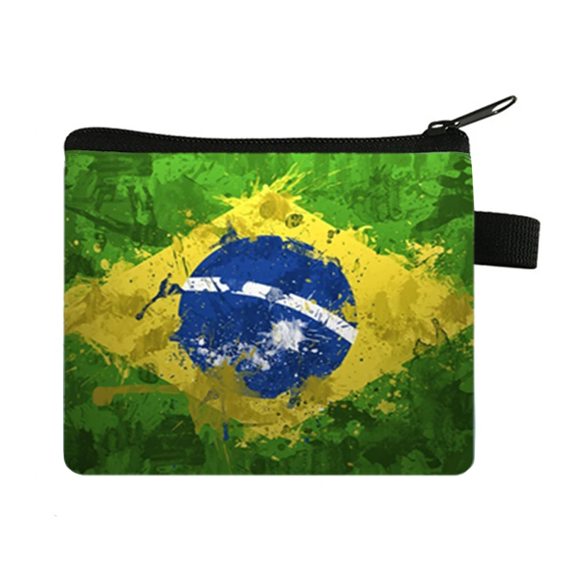 National Flag Student Wallet - close-up view