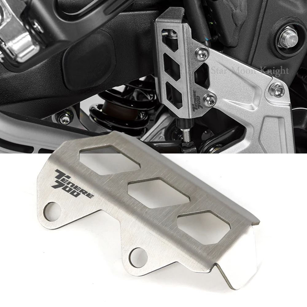 Couvercle de protection de levier de vitesse de moto pour YAMAHA Tenere 700, couvercle de cylindre de frein arrière, garde d'intervalles principaux