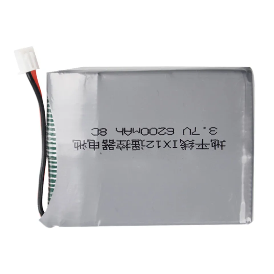 1S 3.7V 6200mah 8C Lipo Battery for iX12 RC Radio Remote Controller Transmitter Spare Parts