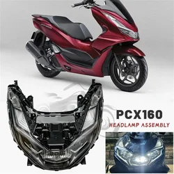 LED Motorcycle Headlight Headlamp Assembly Fit For Honda PCX125 PCX160 2021 2022 2023 2024 Head light PCX 160 125