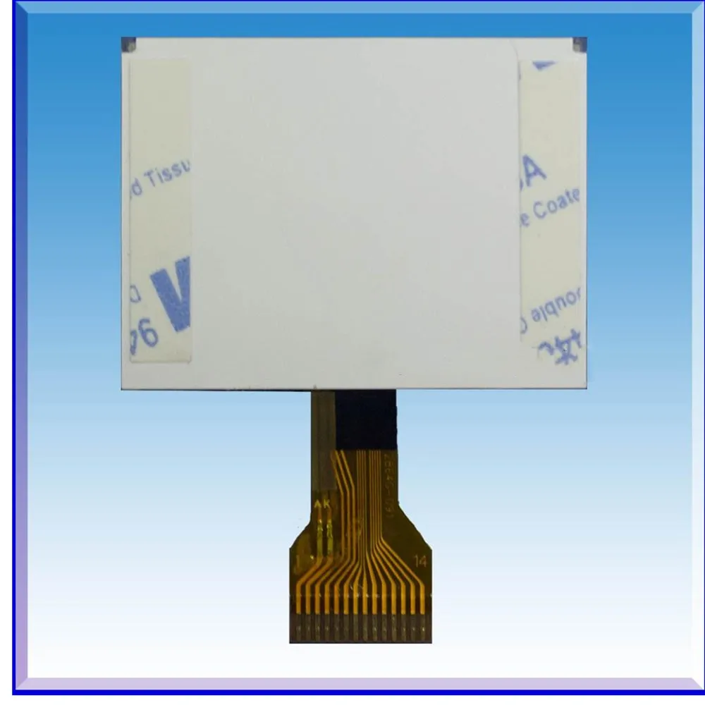 12864G-33002 14PIN 12864, dot matrix, LCD module, FSTN, transflective, serial port, plug-in FPC