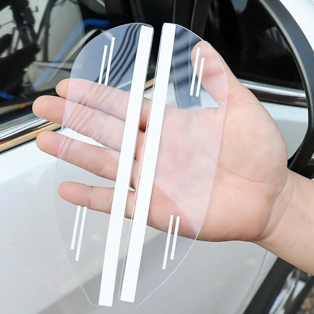 Dropshipping!1 Pair Mirror Visor Guard Universal Increase Clarity Anti-slip Scratch-proof Car Rearview Mirror Protector for Taxi