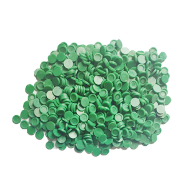 50/100pcs Nylon Plastic Dust Cover Green Caps Protector For HGR15 HGR20/25/30/35/45 MGN9 MGN12 MGN7 Linear Rail Guides CNC Parts