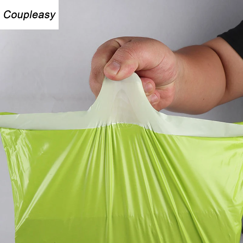 10Pcs 7 Sizes Light Green Poly Mailers Envelopes Shipping storage Courier Bags Waterproof Plastic Self Seal Mail Express Bag