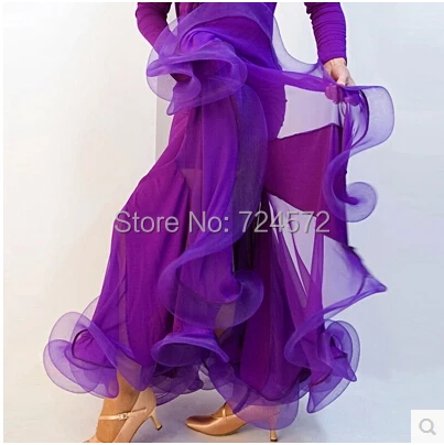 Ballroom dance costume Fashion package hip ballroom dance skirt for women ballroom dance competition skirt 7kinds of colors