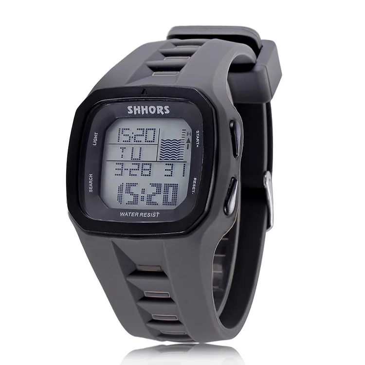 Shhors-Reloj deportivo cuadrado para Hombre, pulsera Digital Led, resistente al agua, multifunción, electrónica, 2020