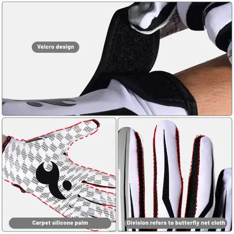 1 जोड़ी युवा बेसबॉल बल्लेबाजी सुरक्षात्मक दस्ताने अमेरिकी फुटबॉल पेशेवर गैर पर्ची बेसबॉल दस्ताने लंबी पैदल यात्रा कैम्पिंग के लिए n29 21 6 best sales बेसबॉल बल्लेबाजी दस्ताने - №2