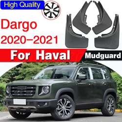 For Great Wall Haval Dargo Big Dog 2020 2021 Car Accessories Front Rear Mud Flap Mudguards Scuff Plate Guard Splash Styling