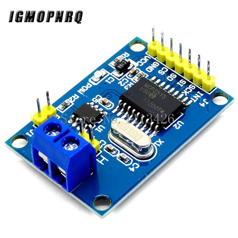 10pcs/lot MCP2515 CAN Bus Module TJA1050 receiver SPI For arduino Diy Kit MCU ARM controller