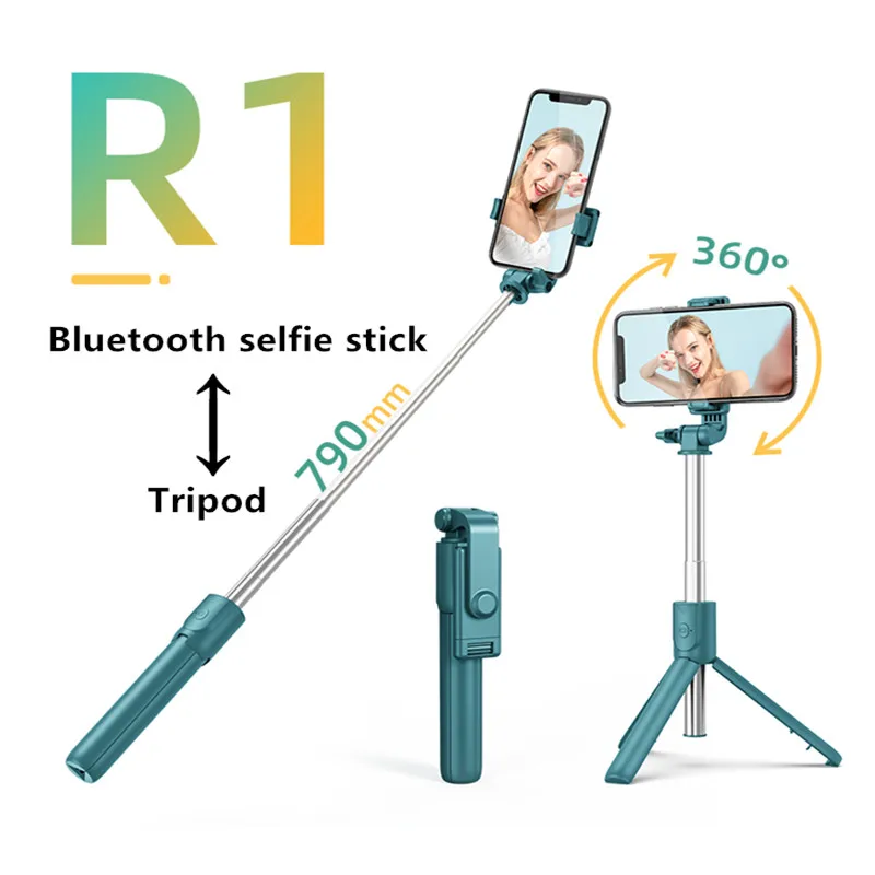 Selfie Stick with Tripod For Mobile phone Wireless bluetooth for Xiaomi Huawei iphone IOS Android Stabilizer Cellphone