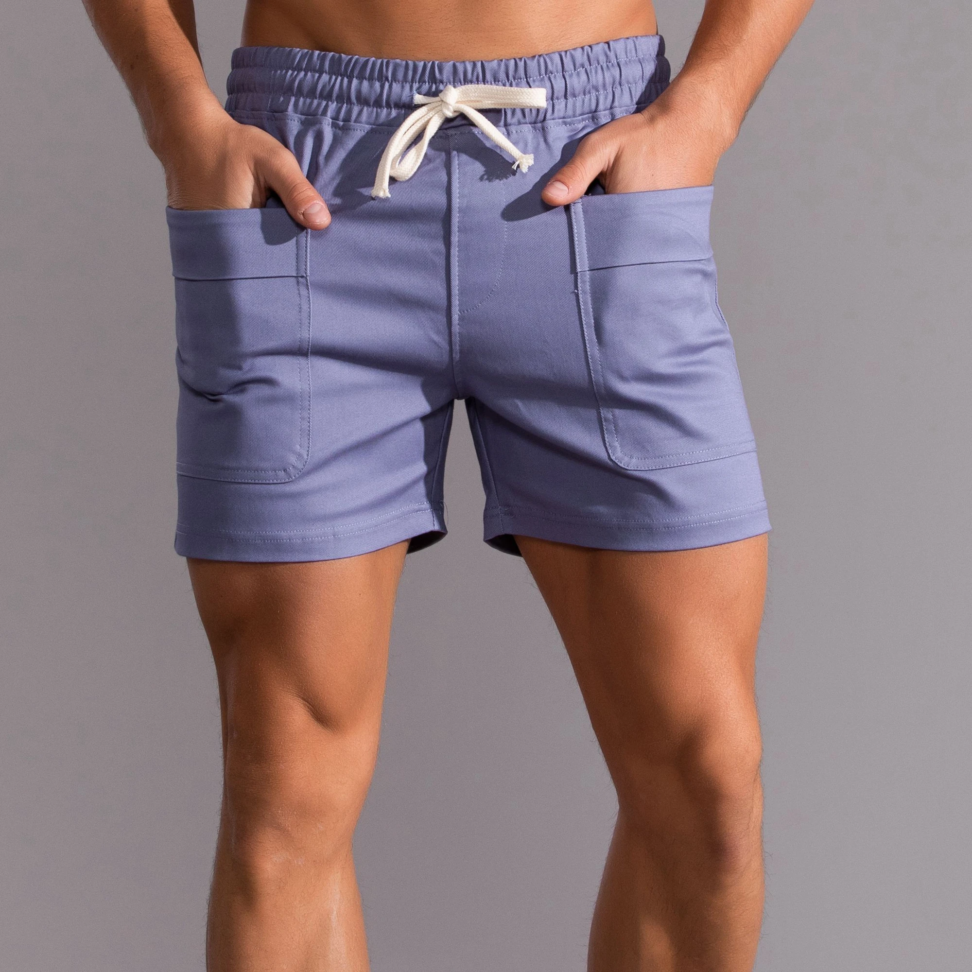 Homem quente verão casual praia shorts