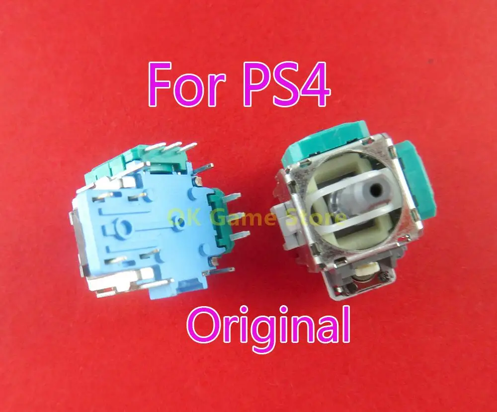 2pcs/lot Original 3D Analog Grips sticks FOR PlayStation 4 Joystick Stick Module Rocker For PS4 Game Controller