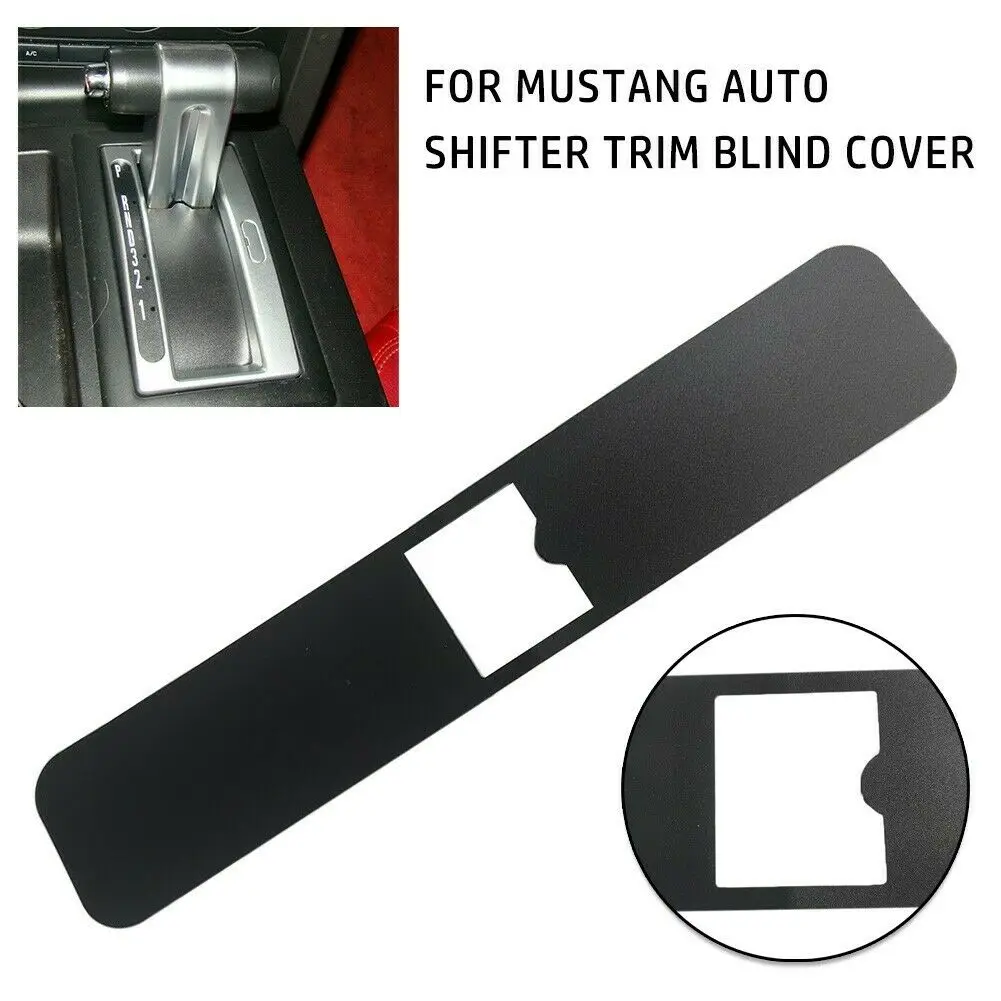 Car Interior Accessories Auto Gear Selector Shifter Trim Console Blind Cover Cap For Ford Mustang 2005 2006 2007 2008 2009