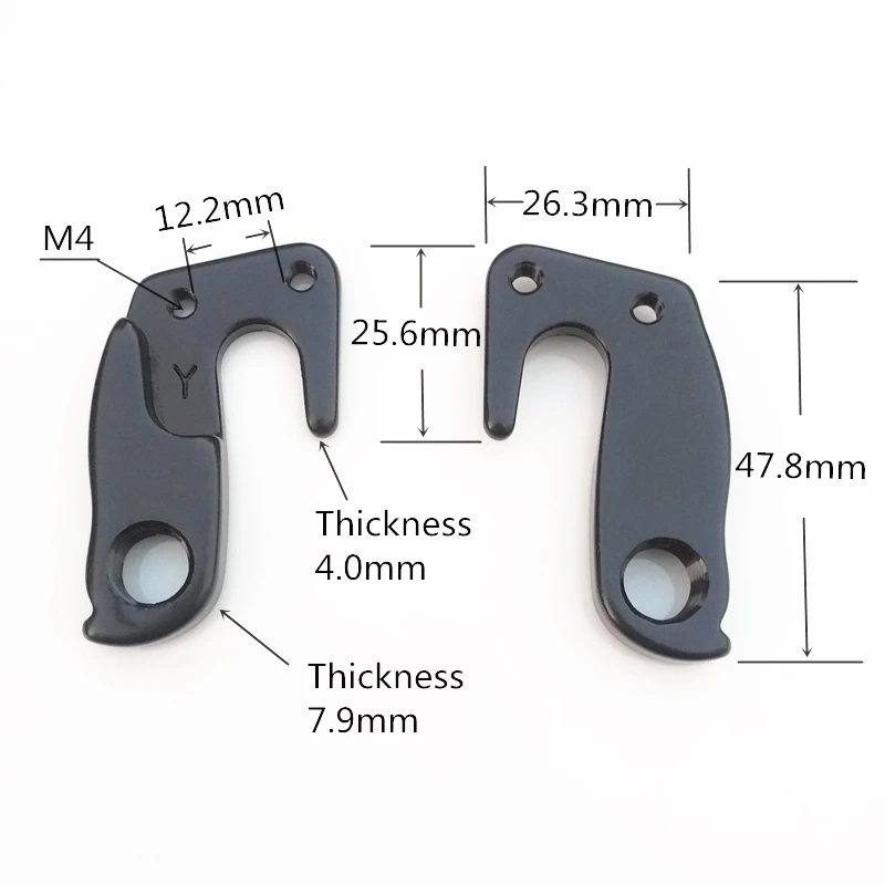 1PC Bicycle Rear derailleur Hanger extender mech Gear dropout for NORCO Storm Charger Torrent derailleur Hanger extension