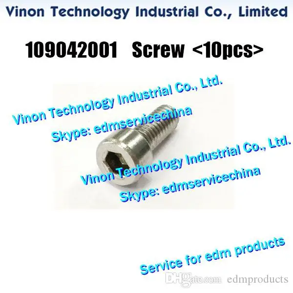 

(10pcs/bag) 209042052, 109042075, 109042004, 109042001, 209042114, 209044036 edm Screw for ROBOFIL Charmille 109042114, 904.211