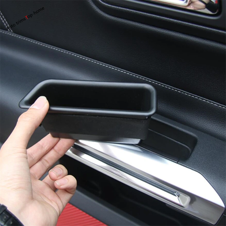 

Yimaautotrims Door Handle Armrest Container Holder Tray Storage Box Cover Fit For Ford Mustang 2015 - 2020 Interior Mouldings