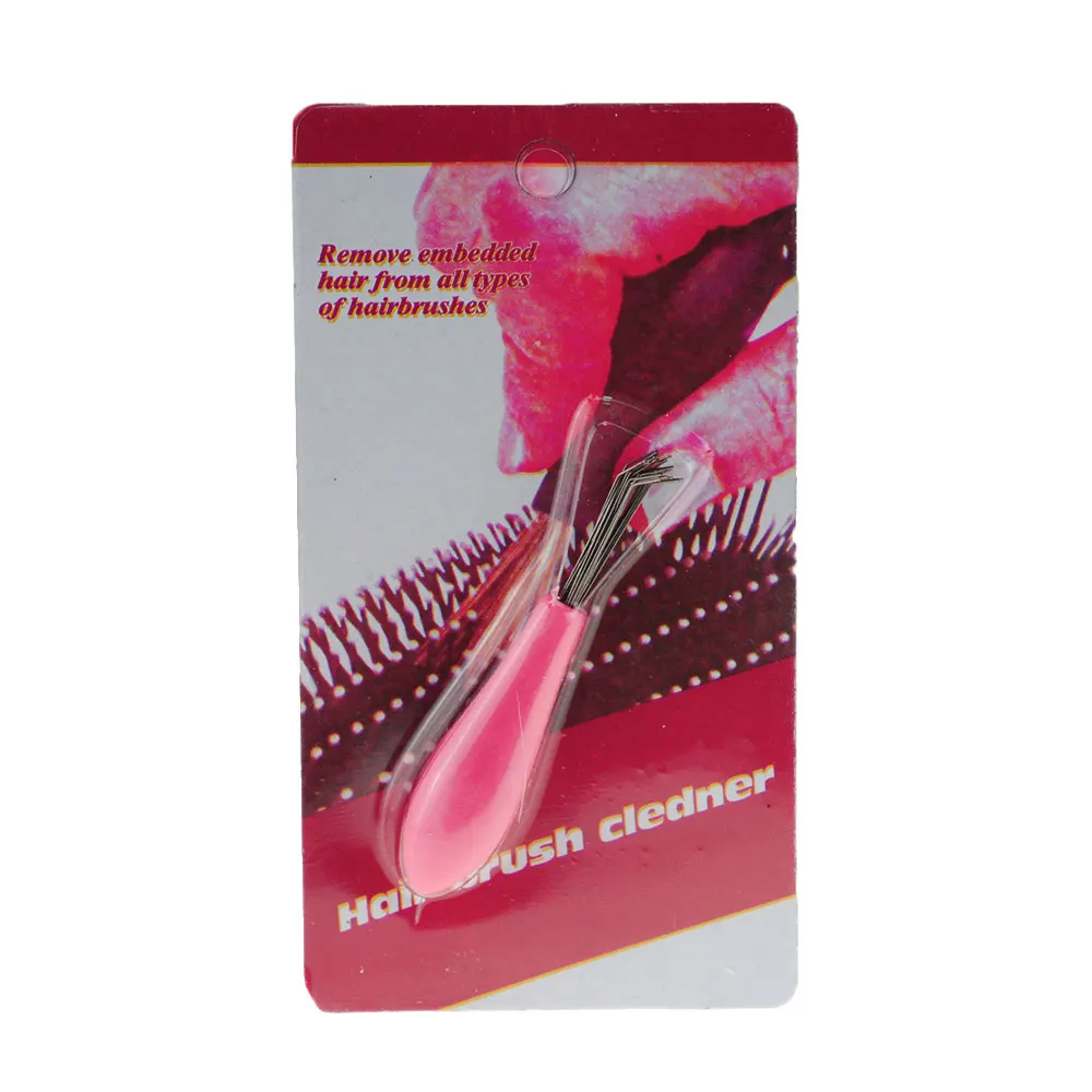 Hair Brush Comb Cleaner Embedded Tool Plastic Cleaning Removable Handle image 4