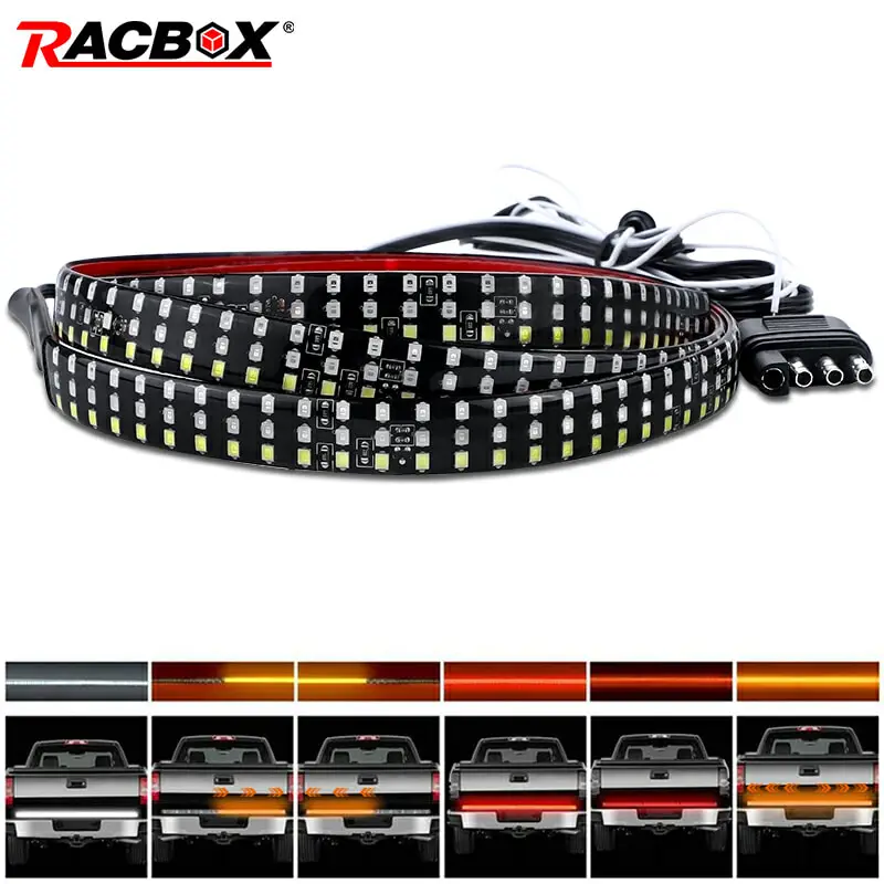 60 inch 1.5M Truck Tailgate Light Bar Turn Signal Warning Light Brake Lights For Dodge Ram 1500 2500 3500 4500 5500 Pickup