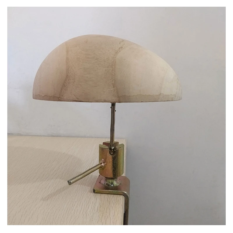 Plastic Wood Half Head for Wig Making