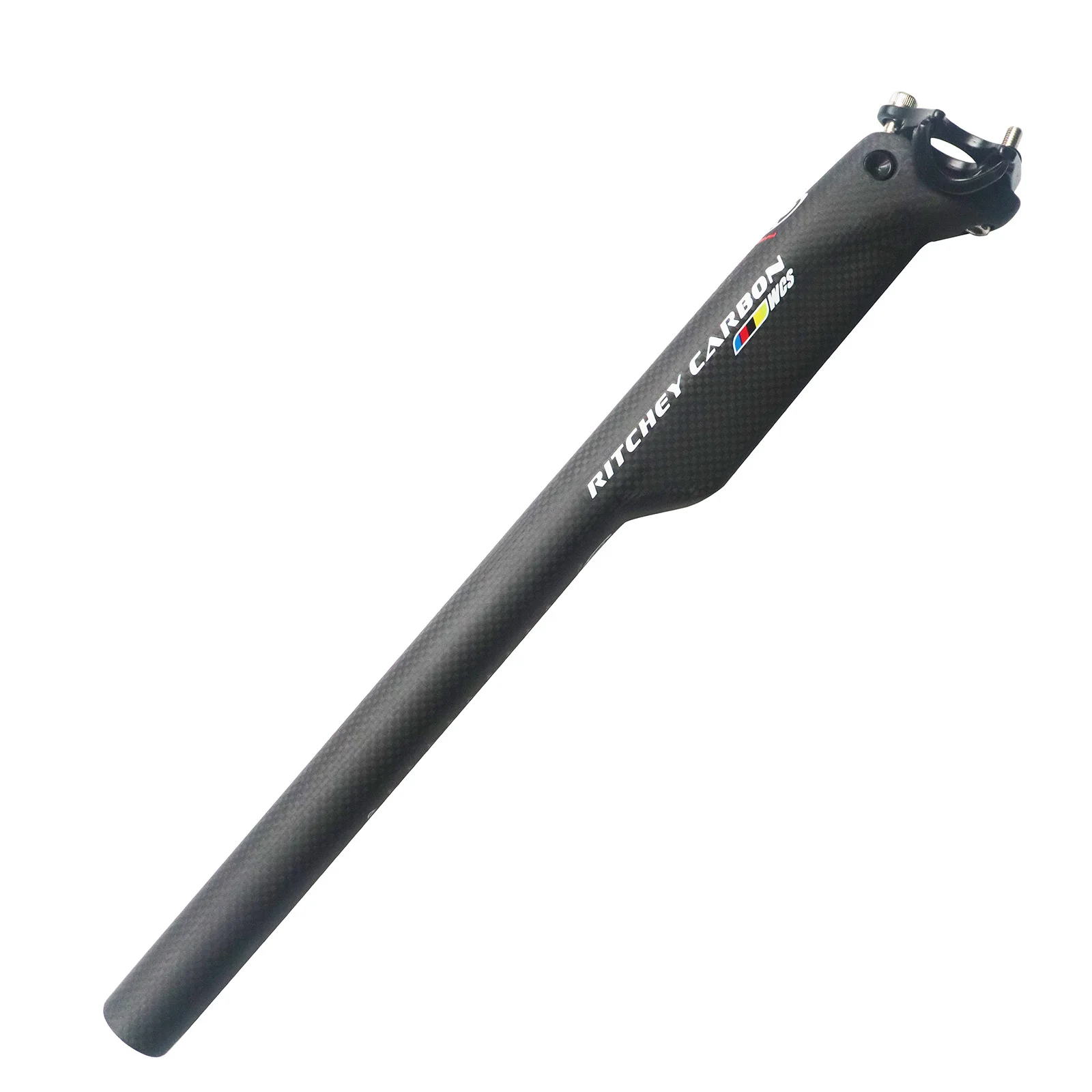 2024  High Strength Carbon Fiber Seatpost After Seat the Road Bicycle Seatpost Seat Tube Rod Carbon Seatpost Seat Tube