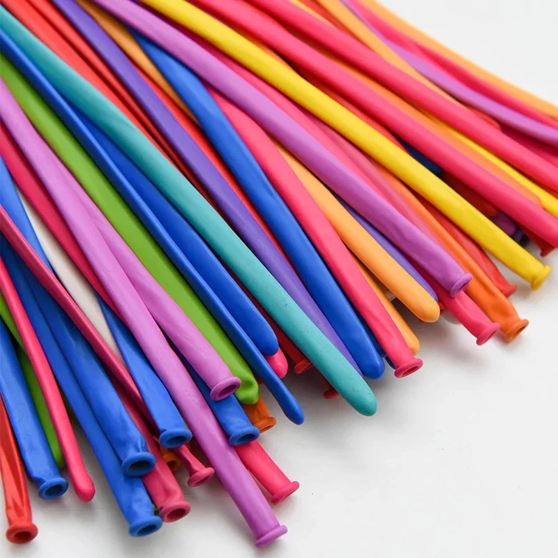 Wholesale Multi Color 260Q Balloon Wedding Birthday Party Decoration Magic Ballons Assorted Latex Long Balloon Doll Skin Tone